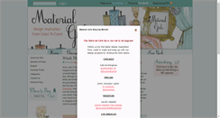 Desktop Screenshot of materialgirlsblog.com